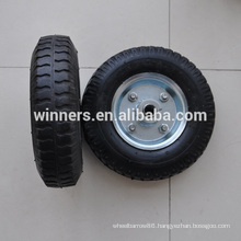 Flat Free Solid Rubber Wheel 2.50-4